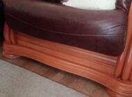 Grajewo ogłoszenia: Sprzedam w bardzo dobrym stanie fotel skórzany - zdjęcie