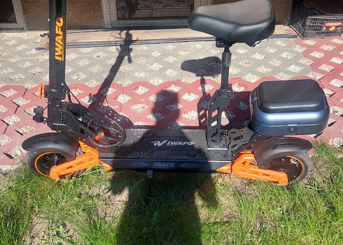 Grajewo ogłoszenia: Sprzedam hulajnogę elektryczną prawie nową .